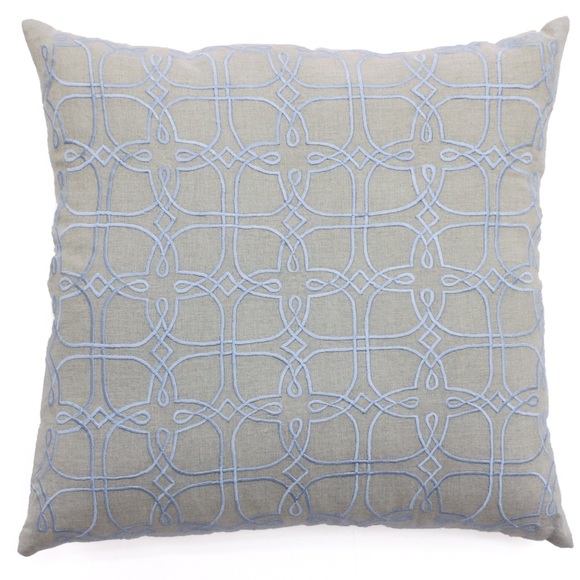SABIRA COLLECTION Other - Sabira Collection Handmade Alhambra Linen, Cotton & Velvet Throw Pillow Case